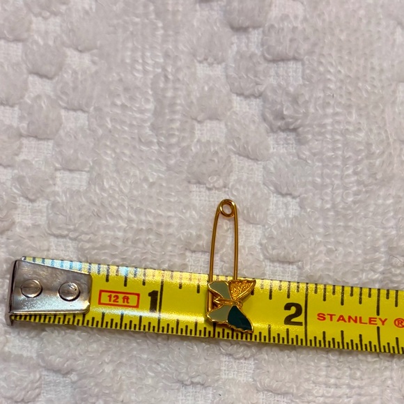 Vintage New Lawrence Bentley Triple Trio Pin Set Enamel - Picture 10 of 15